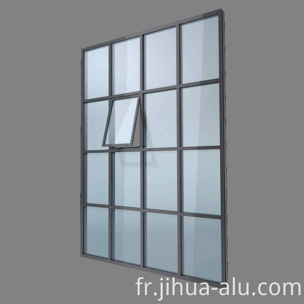 Visiable Frame Stick Curtain Wall